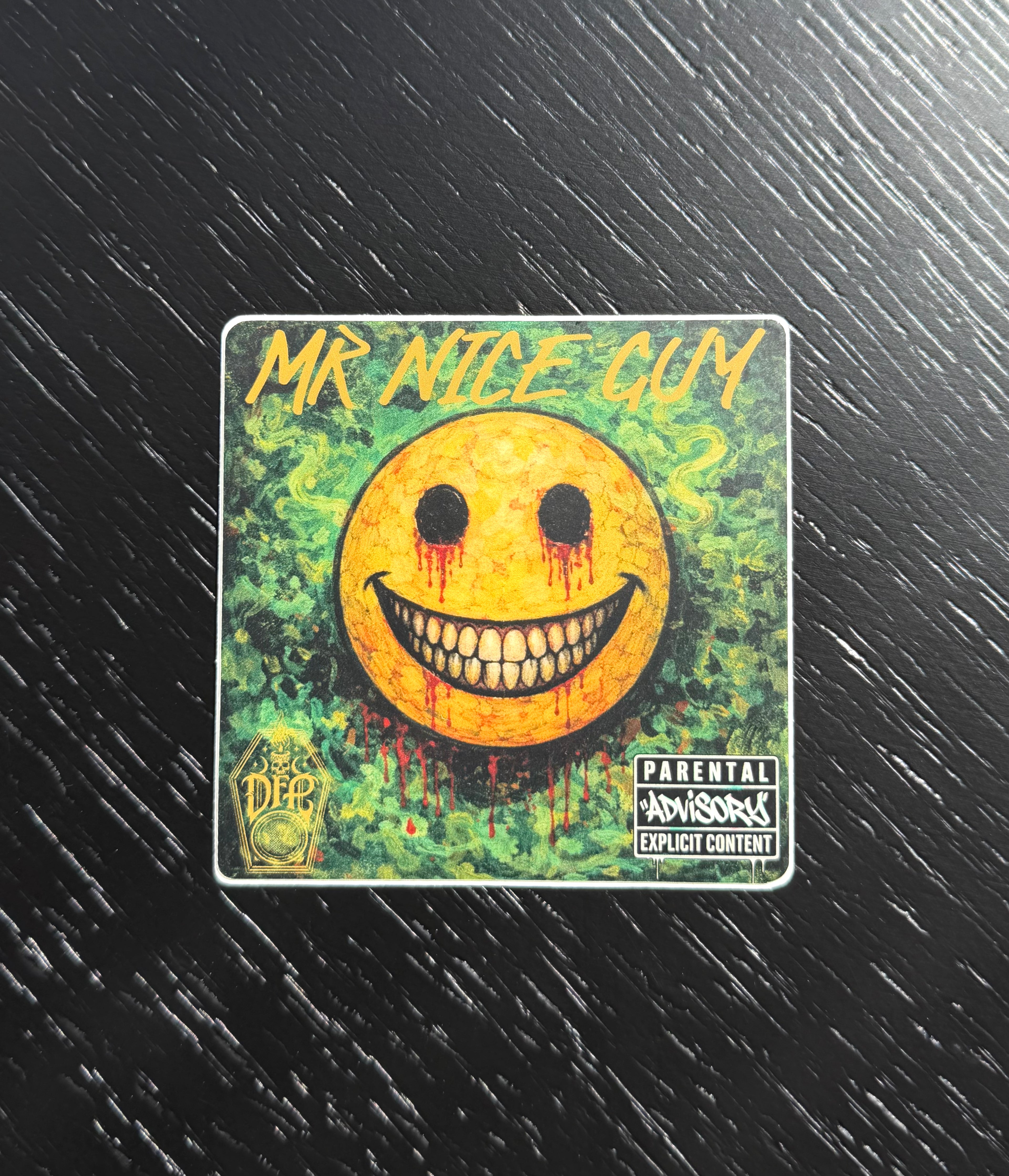 Mr. Nice Guy Album Cover Vinyl Sticker