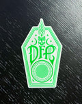 Deadfolk Prophet Official Logo Clear Vinyl Window Decal