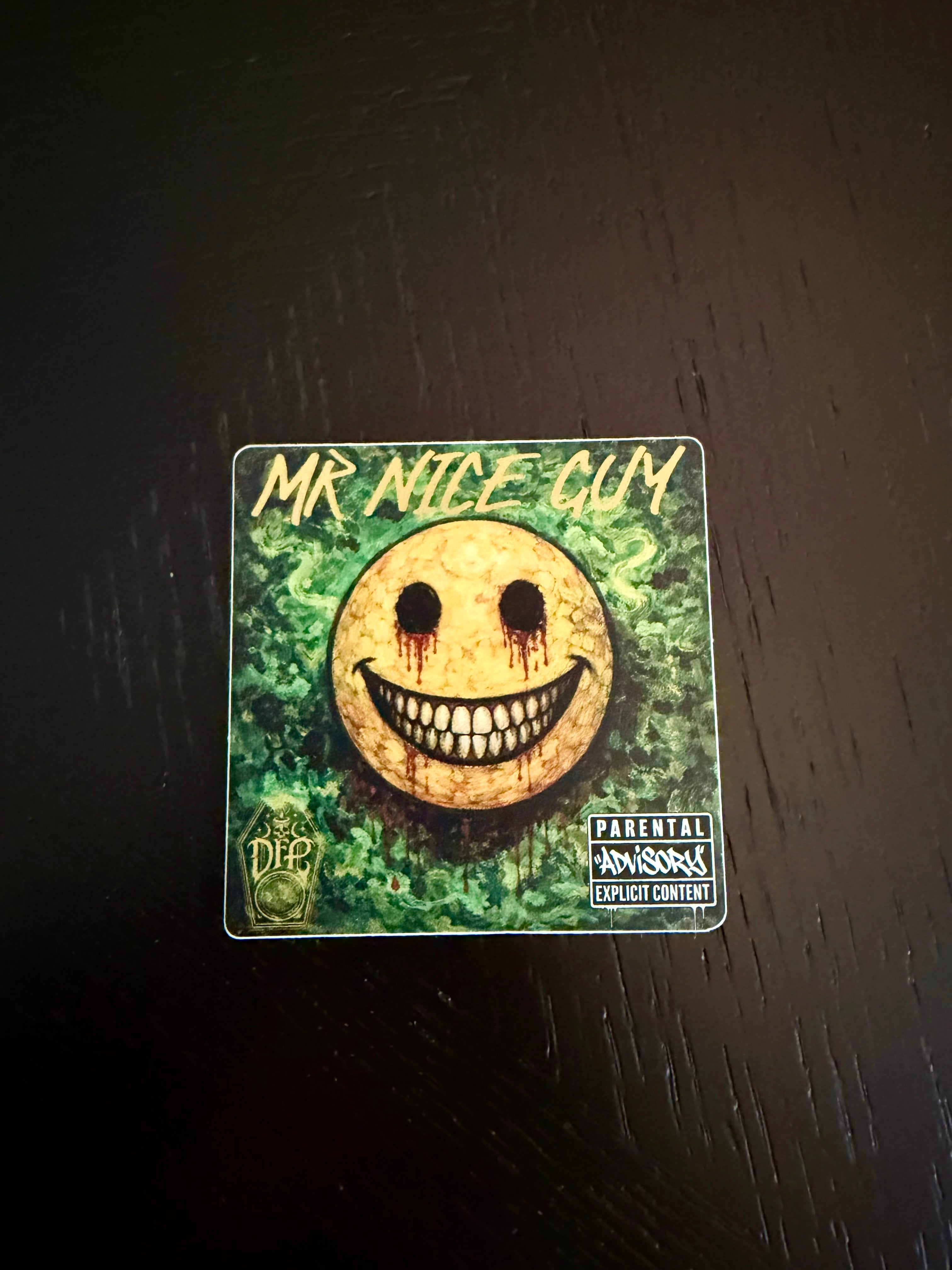 Mr. Nice Guy Album Cover Vinyl Sticker
