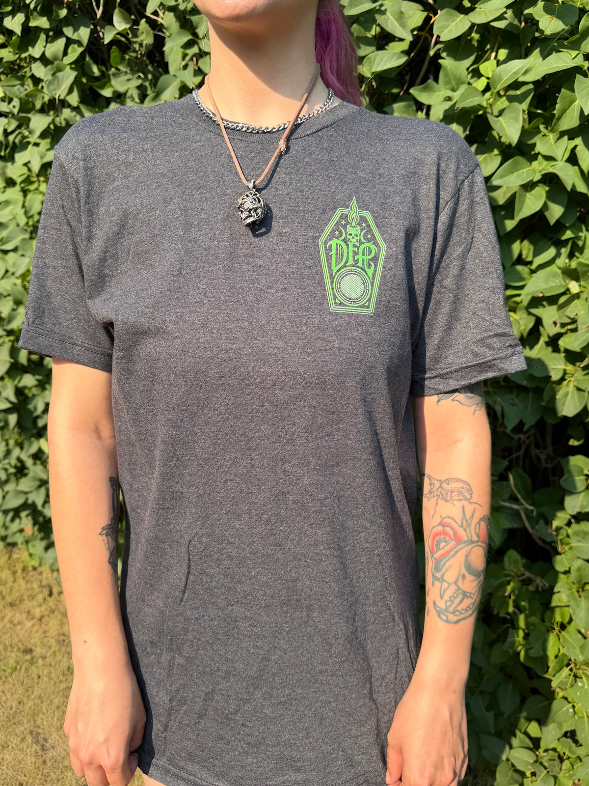 Dirty Hands, Clean Soul | Premium Charcoal Heather CVC T-Shirt
