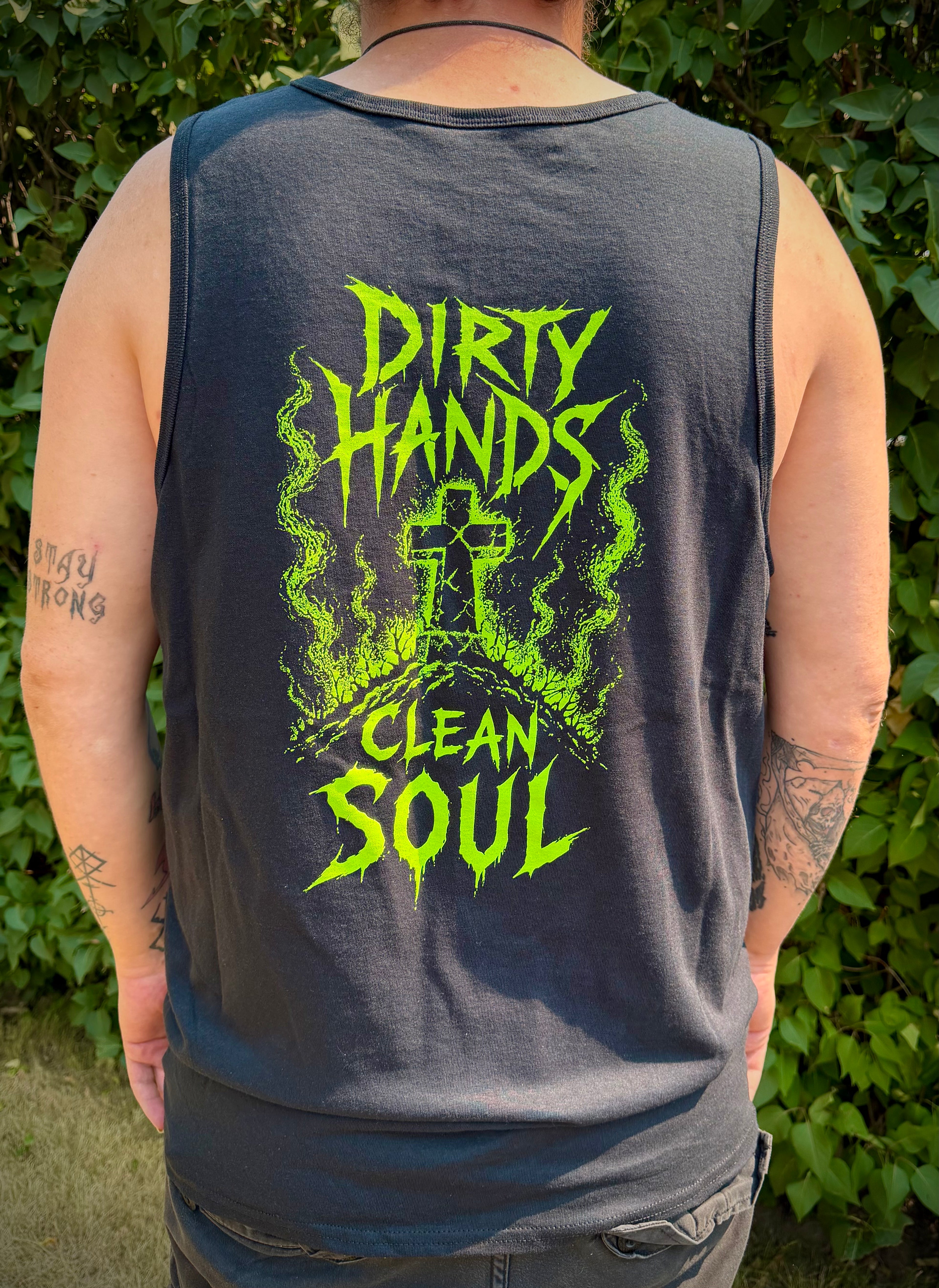 Dirty Hands, Clean Soul | Premium Cotton Tank Top