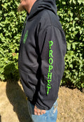 DEADFOLK PROPHET BLACK HOODIE / DOUBLE SLEEVE EDITION